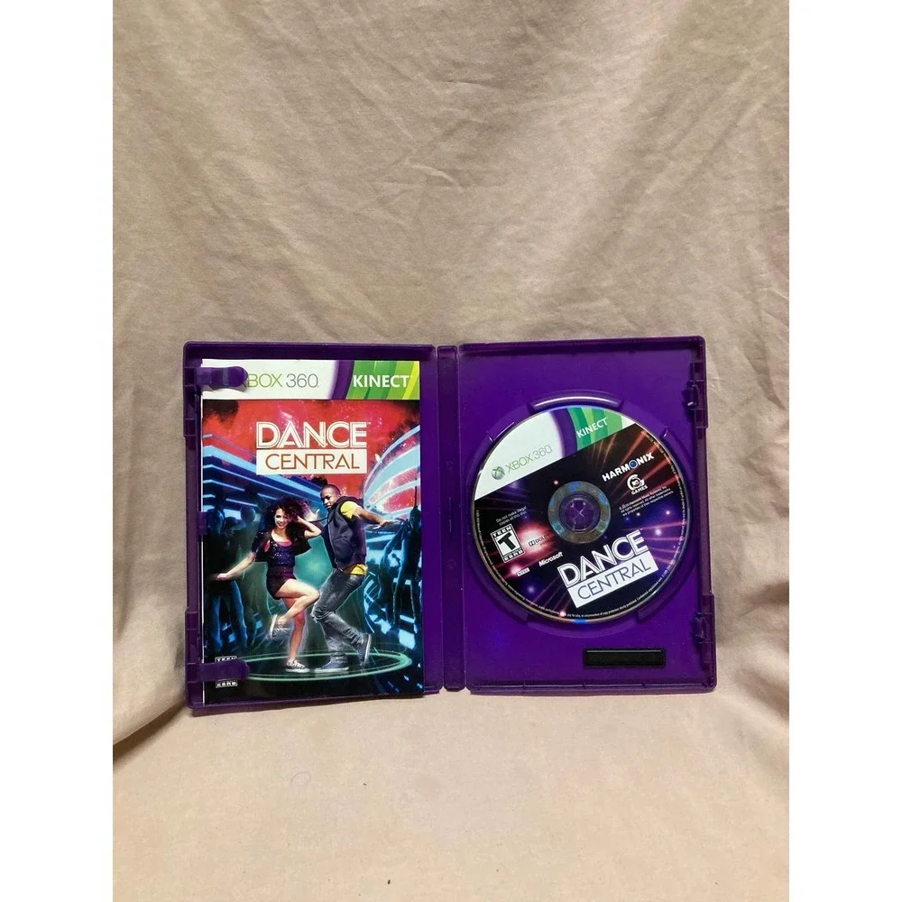 Dance Central (Microsoft Xbox 360, 2010) CIB